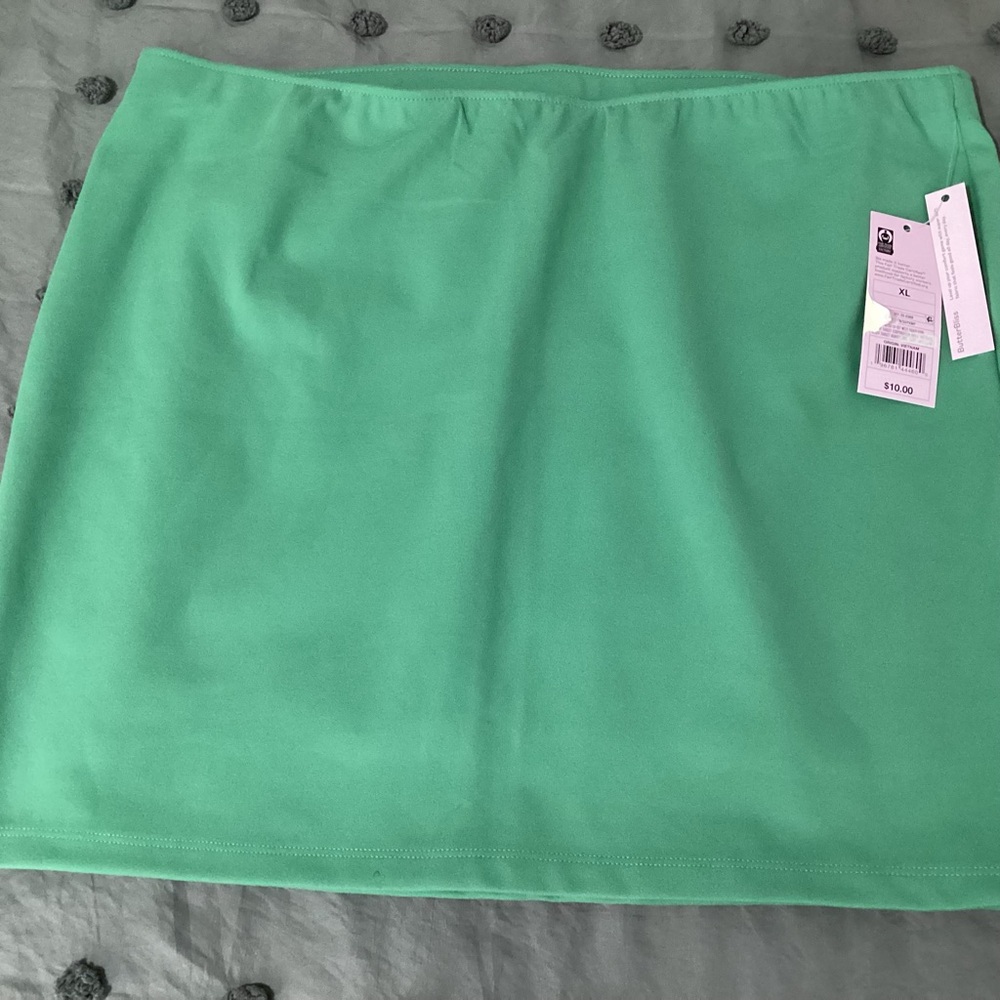 Wild Fable Green Mini Skirt